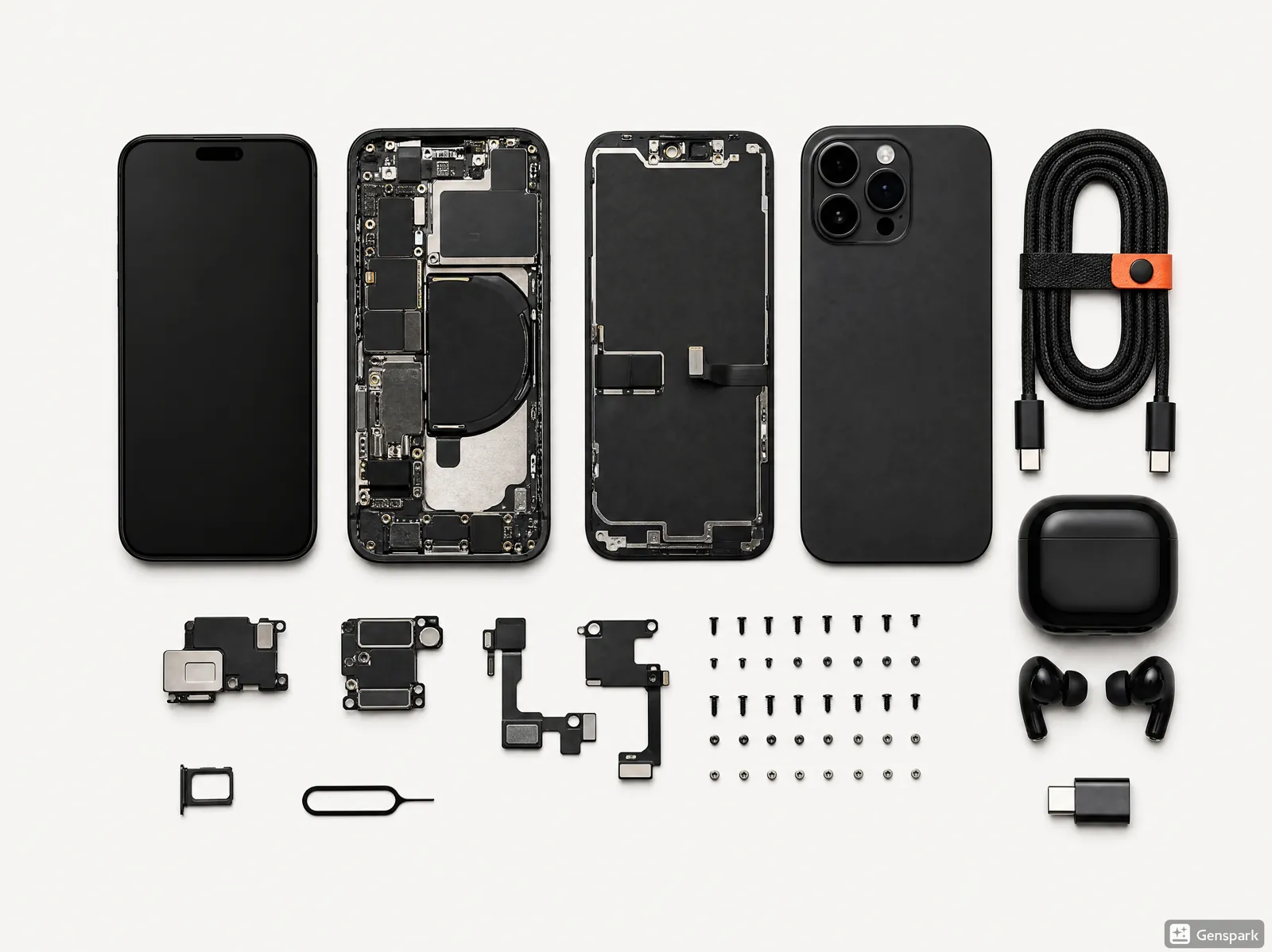 Mobile phones, repair parts, and an AI supply-chain dashboard